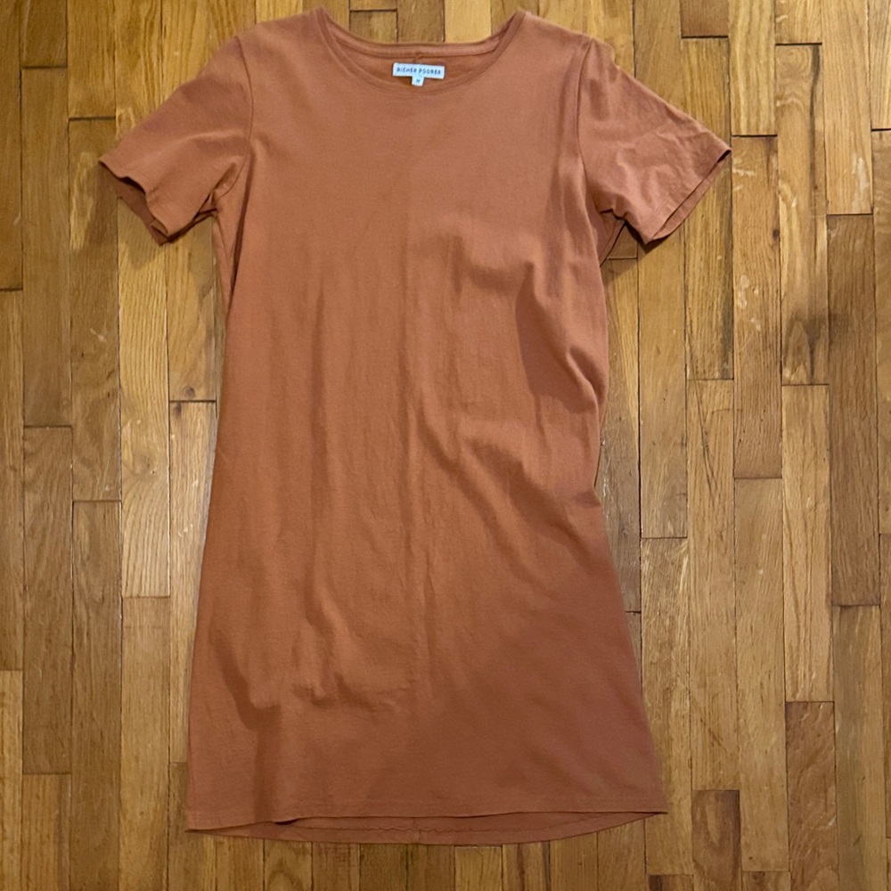 Richer Poorer Rust Orange T-Shirt Dress